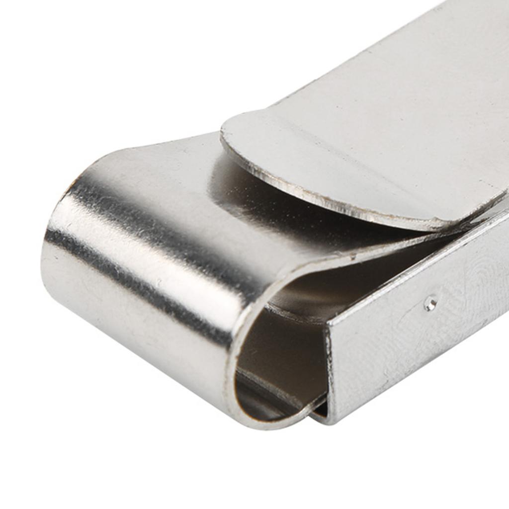 Держатель для мела для бильярдного шара из нержавеющей стали, с сильным магнитом, компактный, портативный, профессиональный снукерный зажим, аксессуар