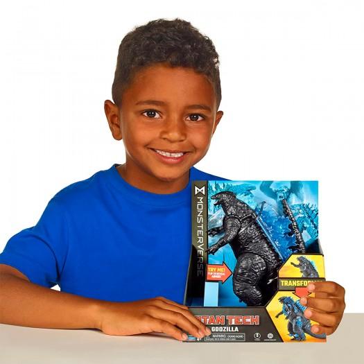 Рисунок Годзилла против. Конг из серии "Titan Tech" - Годзилла (20 см)