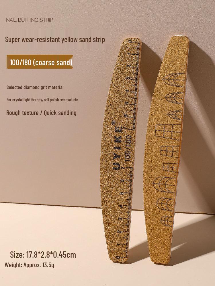 Durable Washable Nail File Buffer Strip for Manicure