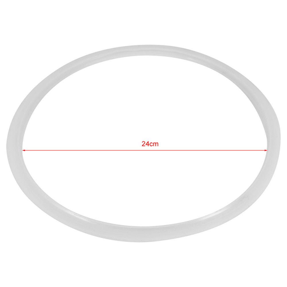 1pcs Silicone Pressure Cooker Seal Ring O Ring Rubber Clear Replacement Gasket Kitchen Cooking Tool 18/20/22/24/26/28/30/32cm