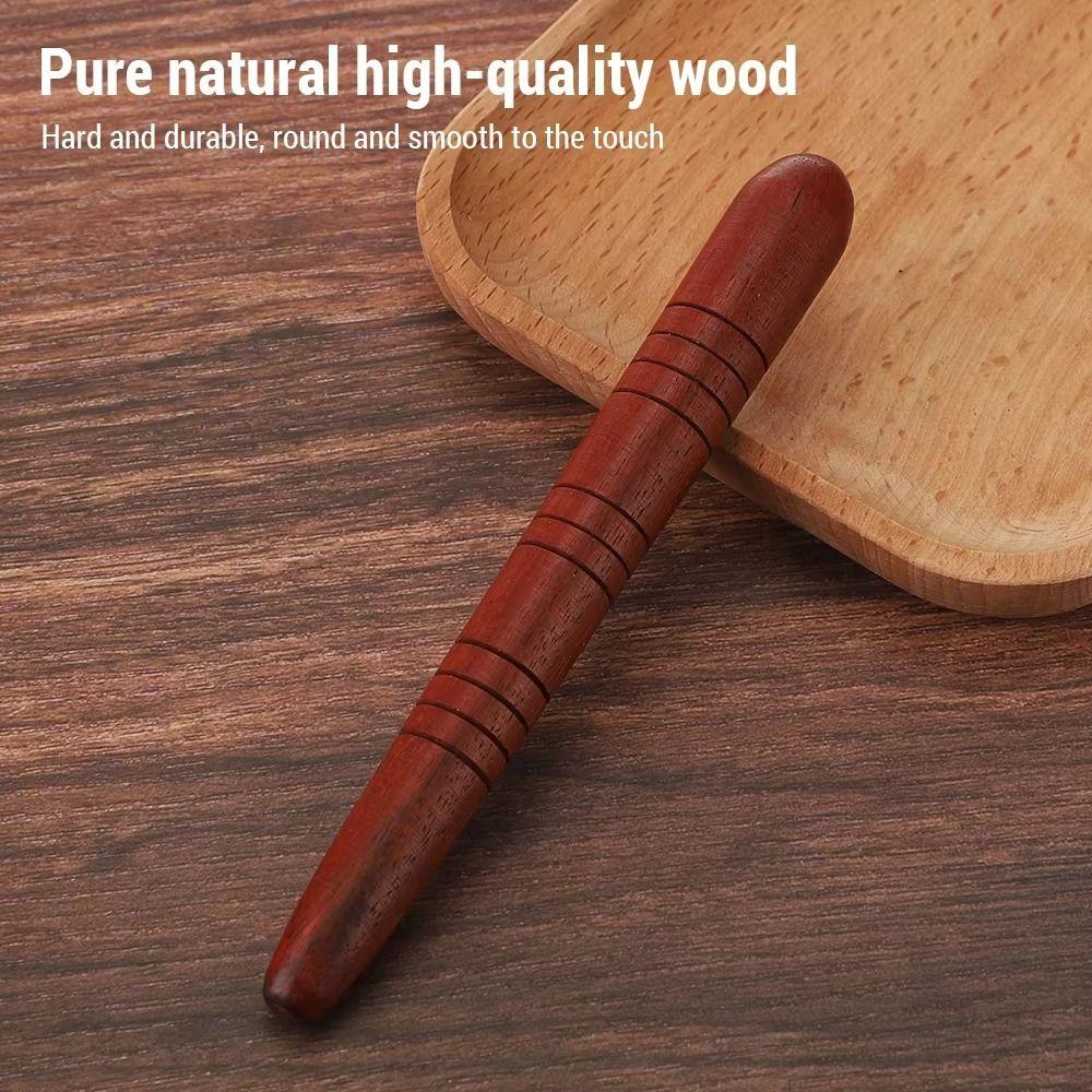 Portable Dial Stick Wooden Massage Stick New Acupoint Stick