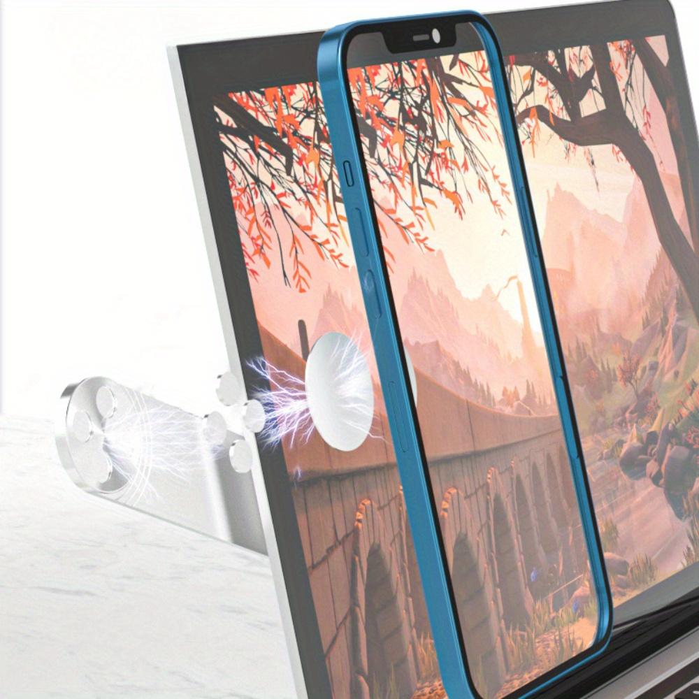 1 шт. Подставка для телефона из алюминиевого сплава, металлическая магнитная подставка для расширения двойного экрана, подходит для ноутбуков и планшетов, подставка для бокового экрана ноутбука.