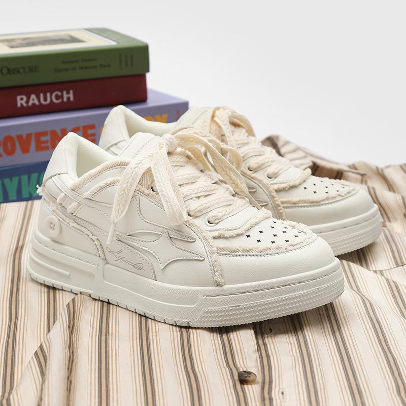 2024 новые летние кроссовки для скейтбординга, мужские повседневные универсальные джинсовые туфли для пары, парусиновые туфли, нишевая звезда, подходящая по цвету, модная обувь