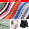 DIY Sewing Elasticity Laces Stretch Elastic Lace Trim Trimmings Clothing Underwear Material