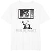 KSDHFE Сделано в 80-х Винтажная рубашка для фанатов MTV Мужская Женская Футболка