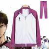 Стильный и удобный косплей Haikyuu Shiratorizawa Gakuen Koukou спортивная форма комплект
