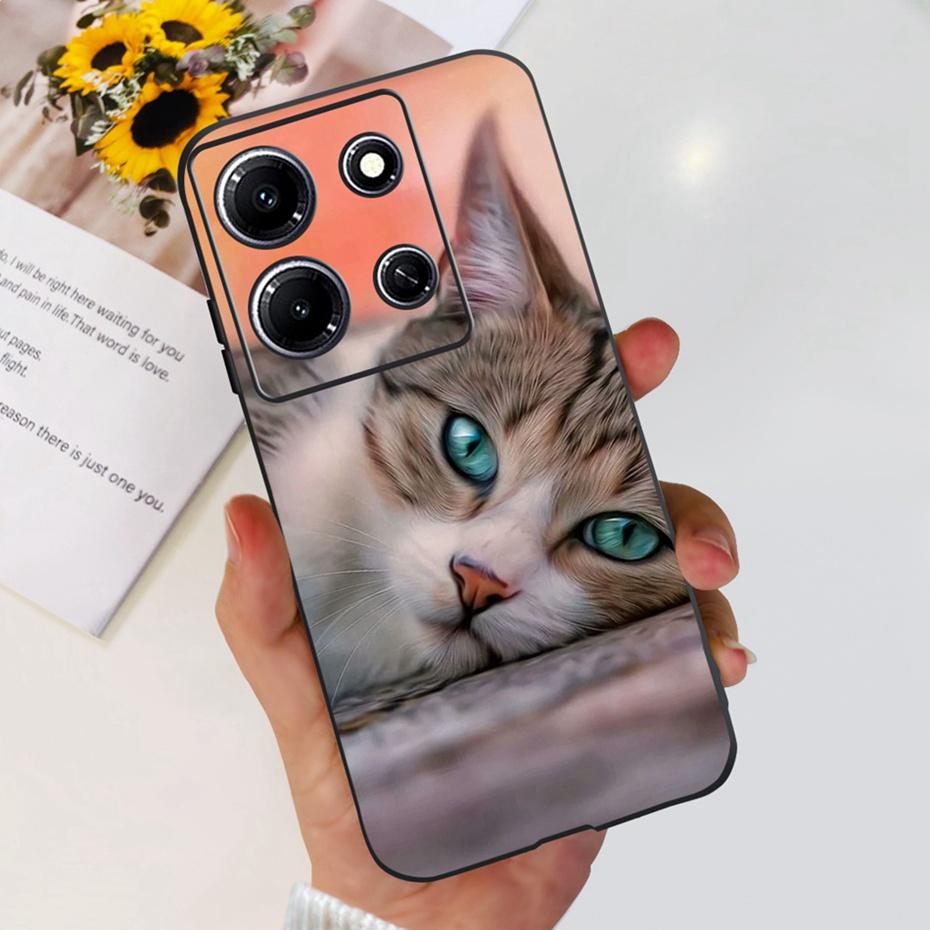 Модный Чехол-бабочка для телефона Infinix Note 30i Note30 Pro 2023 Мягкий Силиконовый ТПУ Задняя Крышка Для Infinix Note 30 Pro Note30i