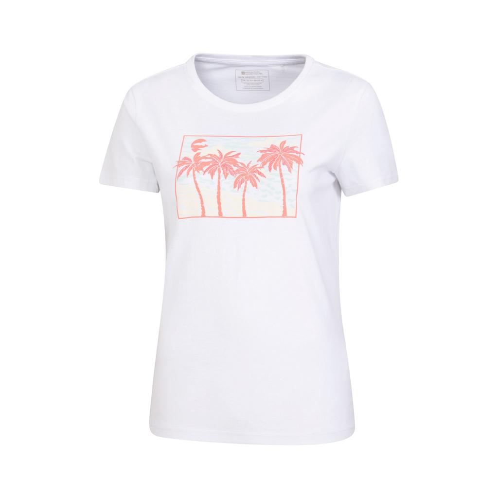 Mountain Warehouse Womens/Ladies Postcard Palm Organic T-Shirt