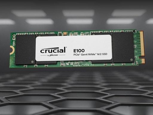 Crucial E100 480GB .2 PCIe 4.0 x4 NVMe 2280 SSD (4700/2500MB/)