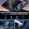 Чехол для Samsung Z FLIP 7 защитное стекло с защитой конфиденциальности магнитное притяжение защитный чехол полное покрытие ударопрочный прочный корпус