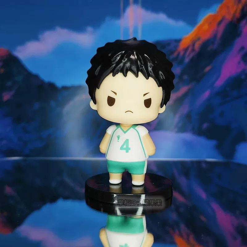 Высококачественный набор из 8 шт. ПВХ фигурок Аниме Хюга Сёё Кагэяма Тобио Q-версия Мультяшная модель Игрушка для детей Коллекци