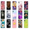 Чехол для Samsung A02 M02, мягкий силиконовый чехол из ТПУ для телефона Samsung Galaxy A02 Galaxy M02 SM-A022G a022, бампер 6,5 дюймов с цветком