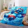 Customiz Name Personality Stitch Blanket Soft &Warm Sofa Office Bed Travel Lunch Break Blanket, Gift Suitable All Seasons