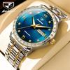 JINSHIDUN Brand Business Diamond Automatic Mechanical Watch Men's Business Waterproof Men's Watch Men's Watch