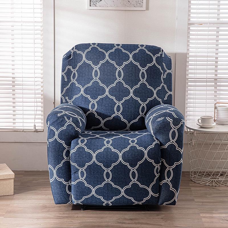 1/2/3 Seater Recliner Sofa Cover Elastic Jacquard Armchair Chair Cover for Living Room Cheap Relax Slipcover Protector