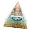 6cm Energy Generator Orgonite Pyramid for Positive Energy Healing Crystal Pyramid Meditation