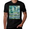 Monet Water Lilies And Japanese Bridge 1899 Tshirt T Shirts Cotton 100 Essential T Shirt Tshirt