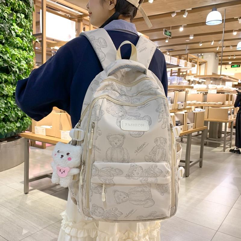 Школьная сумка для женщин и мужчин, студенческий рюкзак средней школы, рюкзак большой емкости
