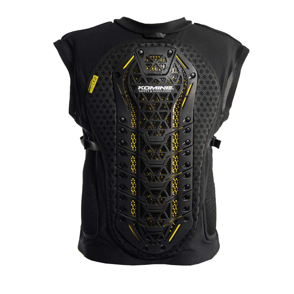 KOMINE Бронежилет CE Level 2 для мотоциклов, черный L, стандарт CE Level 2 Protector SK-821