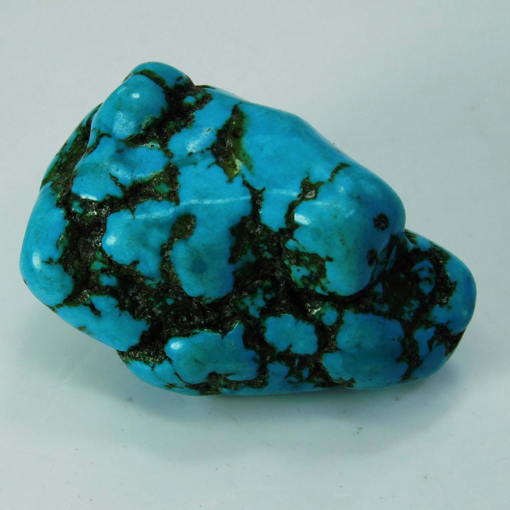 Blue Turquoise Rough Slab 79 Ct Natural CERTIFIED Loose Gemstone Rough