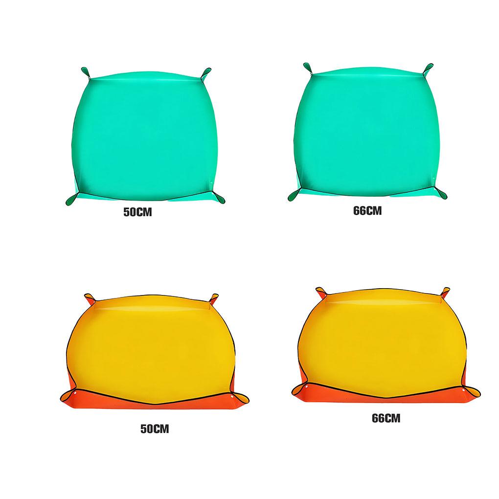 Коврик для посадки Водонепроницаемая ткань Оксфорд Подложка для горшков Прочные мягкие коврики Садовые принадлежности Аксессуары Инструменты