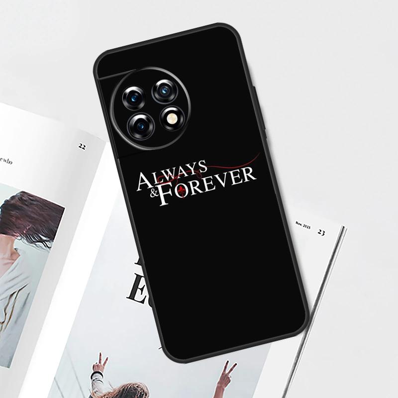 Чехол The Vampire Diaries Always Forever для OnePlus Nord CE 5 2 3 4 Lite N30 OnePlus 11 12 13 15 13T 13R 10T 12R 9 10 Pro