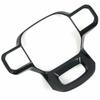 1 X Carbon Fiber Look Steering Wheel Cover Trim For Ford F150 F-150 2021-2024