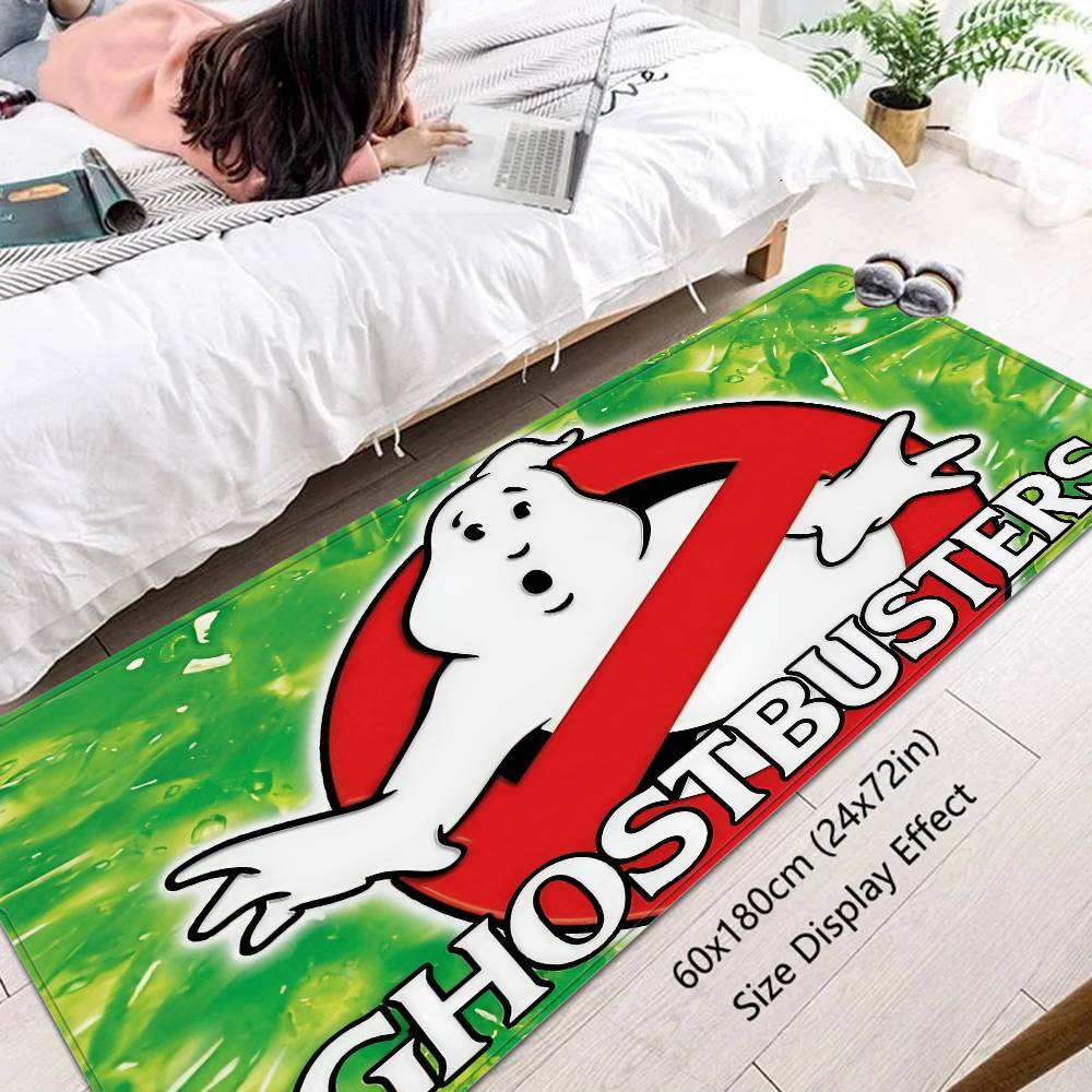 Movie G-Ghostbusters Hallway Carpet Washable Non-Slip Living Room Sofa Chairs Area Mat Kitchen Doormat Area Rug