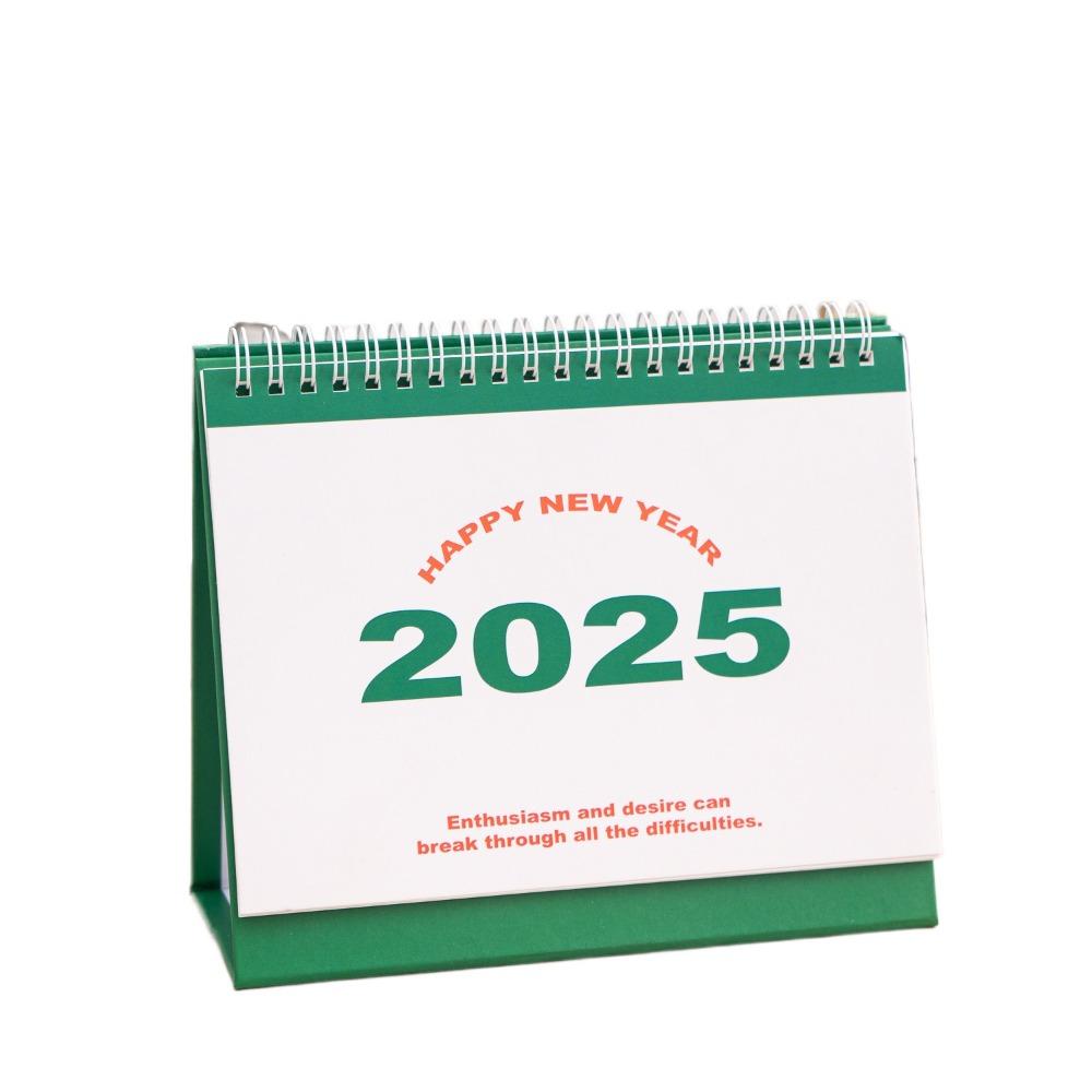 Daily Monthly Desktop Calendar Standing Flip Table Planner Home Office Supplies