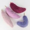 Long Hair Tail Hanging Keychain Bag Charms Plush Tail Keyring Fur Tails Pendant Women Ladies