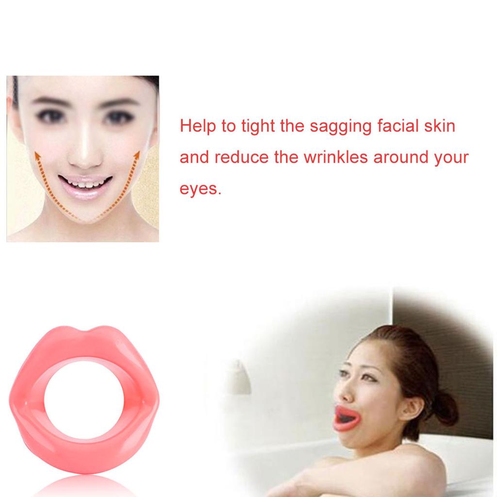 Silicone Face Lifting Lip Exerciser Mouth Muscle Tightener Tightening AntiWrinkle Tool