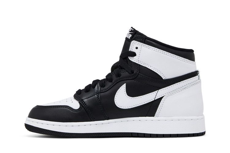 Jordan 1 Ретро High OG Черно-белый (GS)
