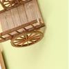 Кукольный домик Миниатюрная симуляция Собранная тележка Модель DIY Аксессуары Садовая мебель Игрушки