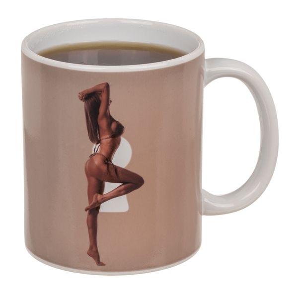 Striptease Woman Heat Change Mug Sexy Heat Changing Mug