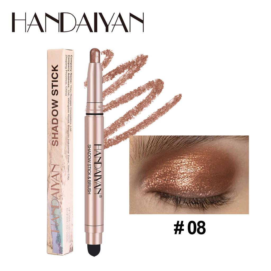 HANDAIYAN Lazy Pearl Light -eye Shadow Brush -eye Shadow Rod Waterproof Lying Silkworm Brighten High Light Pen