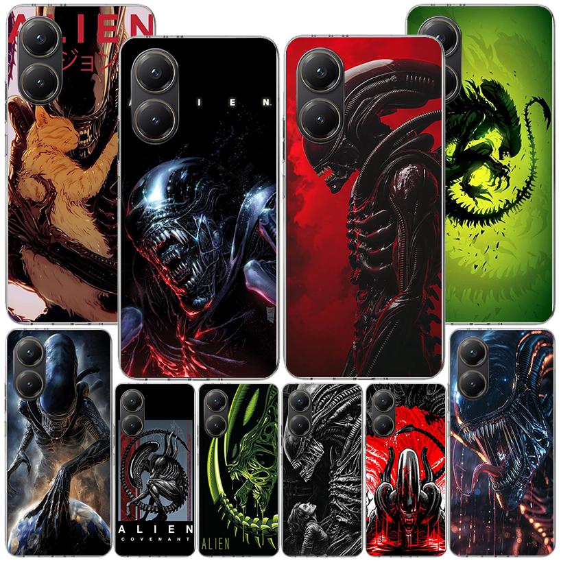 Крутой чехол для телефона A-Alien X-Xenomorph для Xiaomi Poco X7 X6 X5 Pro F7 Ultra Redmi 15C 15 13C 13 12C 12 10 10A 10C 9 9A 9C 9T