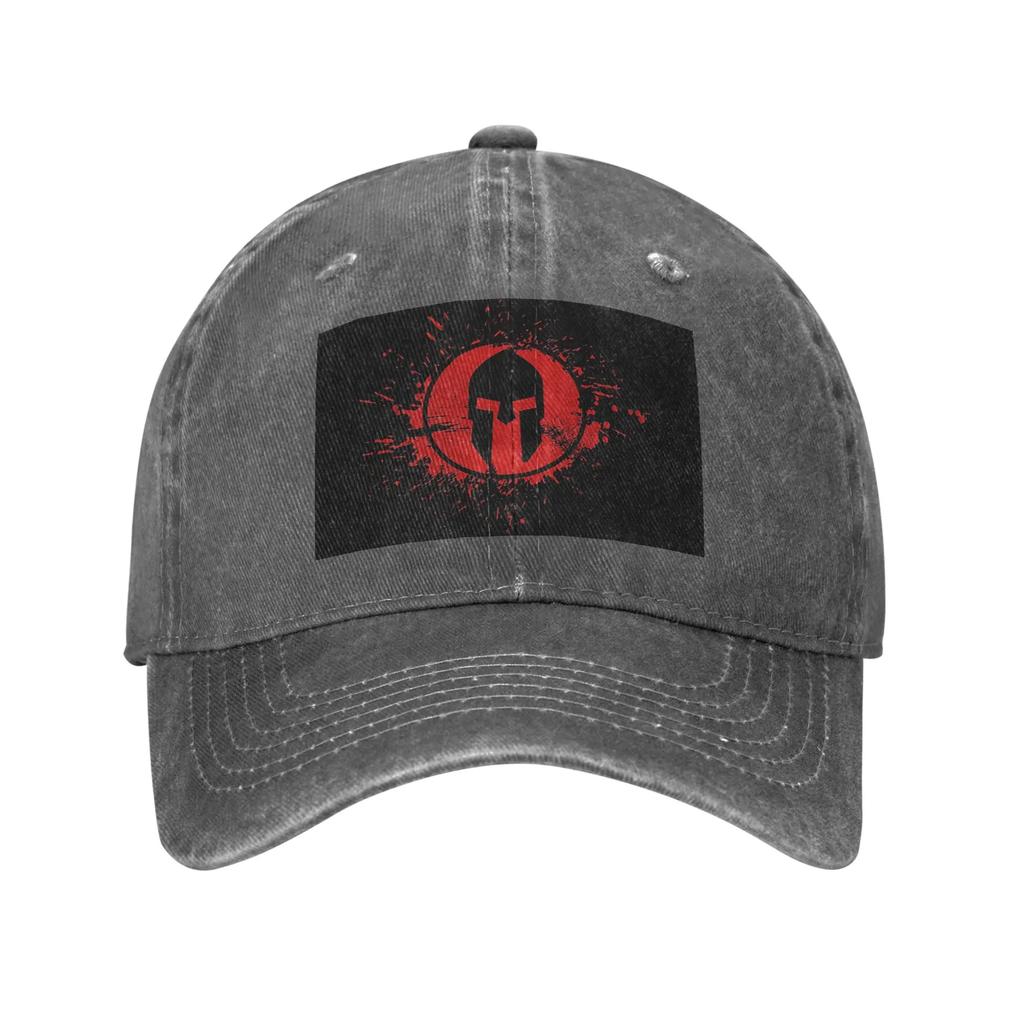 Кепка из денима Spartan Race Повседневная бейсболка Регулируемая кепка Летняя унисекс бейсболка
