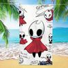 H-Hollow K-Knight Beach Towels Game Bath Towels Absorbent Quick-Drying Soft Yoga Swimming Outdoor Cartoon Towels Birthday Gifts