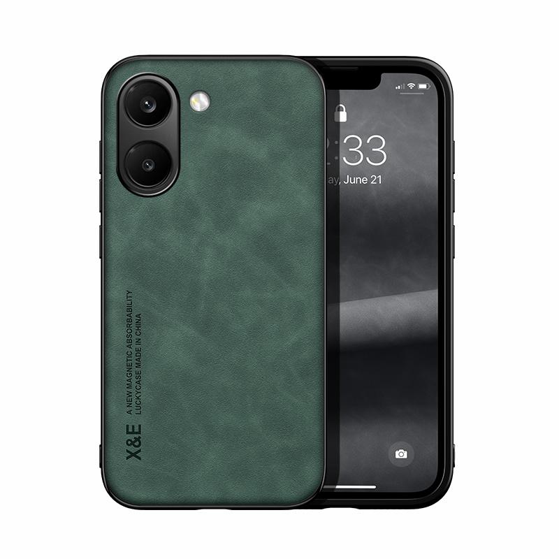 For Xiaomi POCO X8 Pro X8 Pro Max Case Shockproof Leather Texture Silky Feel Cover With Magnetic Attaction inside