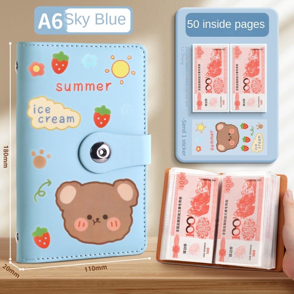 Экономьте деньги 100 конвертов Экономия денег Челлендж PU Экономия Челлендж Книга Дети