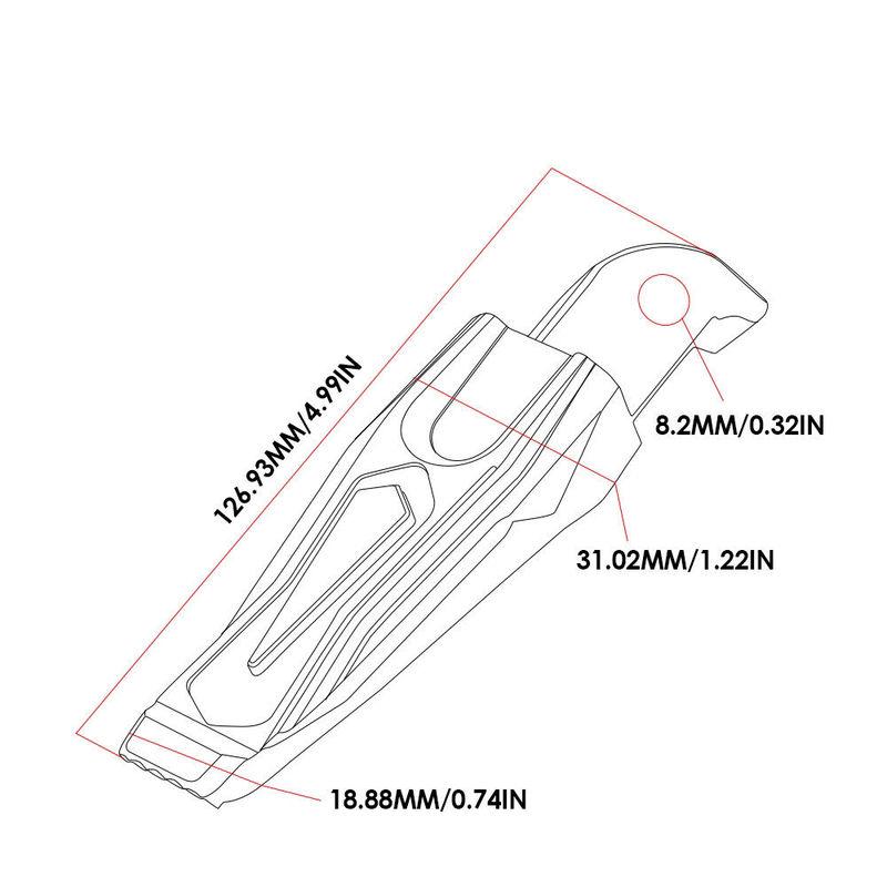 Fit For 2001 - YAMAHA TMAX500 TMAX530 DX SX TMAX560 CNC Motorcycle Rear Foot Peg Footrest TMAX 530 500 T-MAX 560 2017 2018