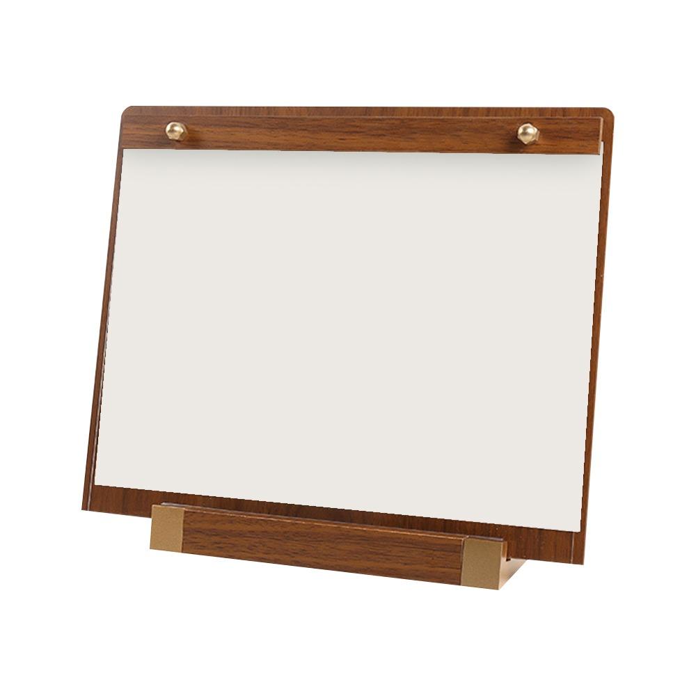 Имитация дерева грецкого ореха Настольная выставочная доска Коричневая Карточка для стола Сервировка стола Магазин Барная стойка