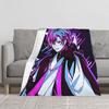 1PC Anime Character Blanket Throw Super Cosy Plush Living Room Sofa