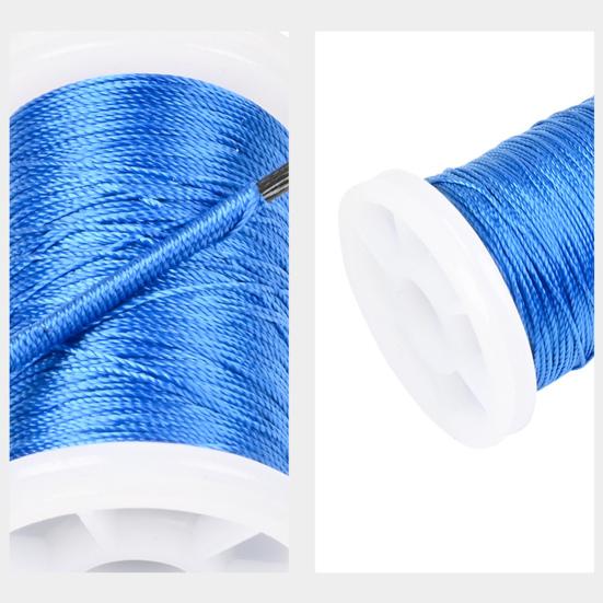 90M Тетива для стрельбы из лука Обвязка Нить Износостойкий полиэстер Защита тетивы Привязка Пип-прицелы Хвостовик Композитный рекурсивный лук