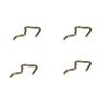 4X Зажим для топливной магистрали форсунки для Ford Mondeo Mk4 Focus Mk2 1.8 TD Citroen Berlingo C4 Picasso C5 C8 Jumpy 3 Xsara Peugeot 2.0 Hdi