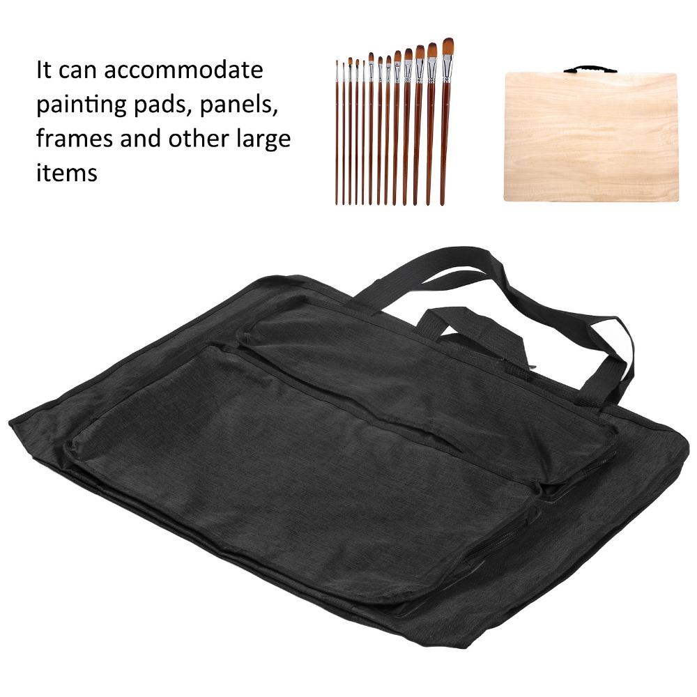 1pcs Reinforced Structure Drawing Board Carry Bag Art Supplies Storage Bag For Artists