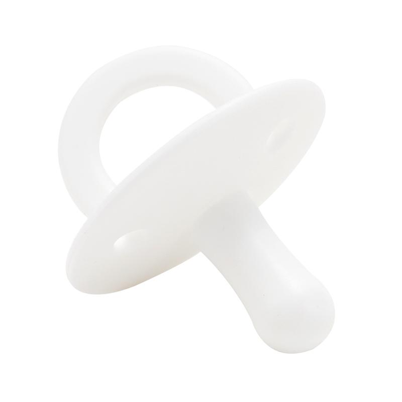 1PCS Silicone Baby Pacifier Food Grade Silicone Newborn Soother BPA Free Solid Color Dummies Silicone Nipple Baby Sutff