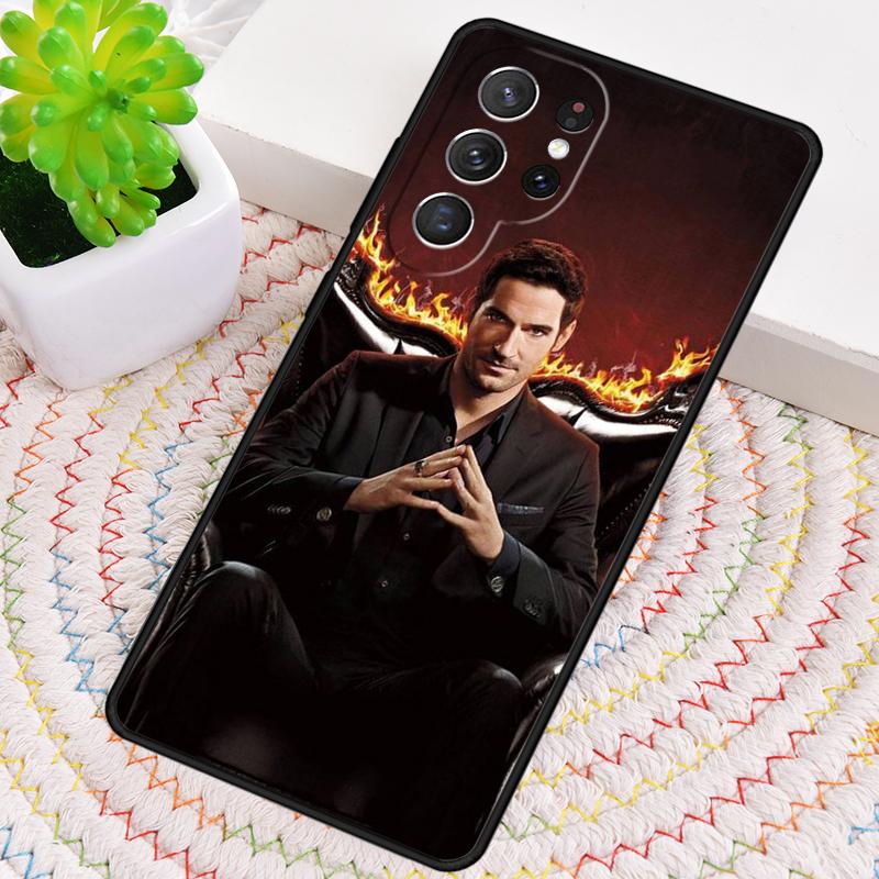 Силиконовый чехол для телефона Люцифер Морнингстар Для Samsung Galaxy note 10 pro S26 S25 S24 S23 S22 S21 Plus S25Ultra Чехол Capa