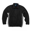 Tough Grit Men's Two Tone Quarter Zip Fleece Top