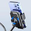 Мотоциклы Велосипеды Держатель для телефона Свободное вращение Кронштейн для навигации мобильного телефона для езды Ударопрочный для iPhone Xiaomi Samsung